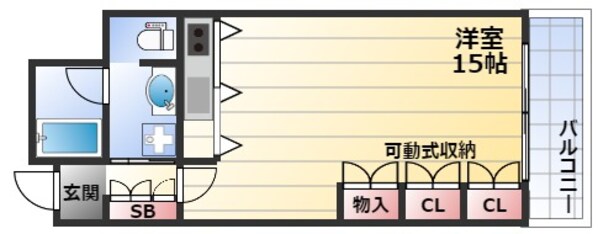 ベリーモンテ新大阪の物件間取画像